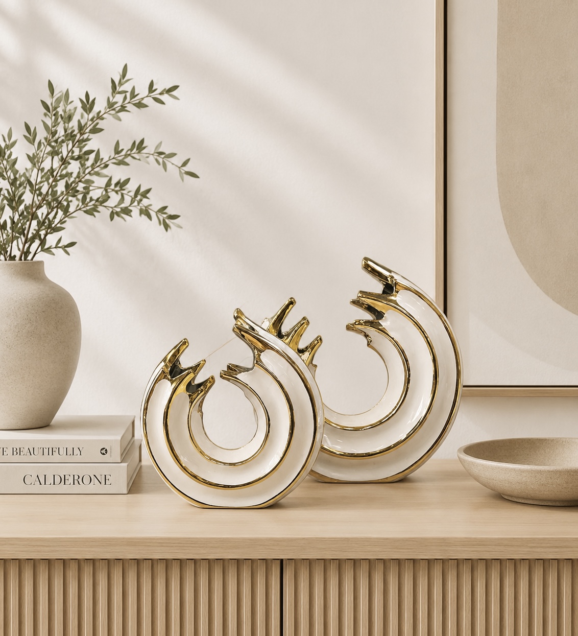 Ceramic Vase (16-11,12)