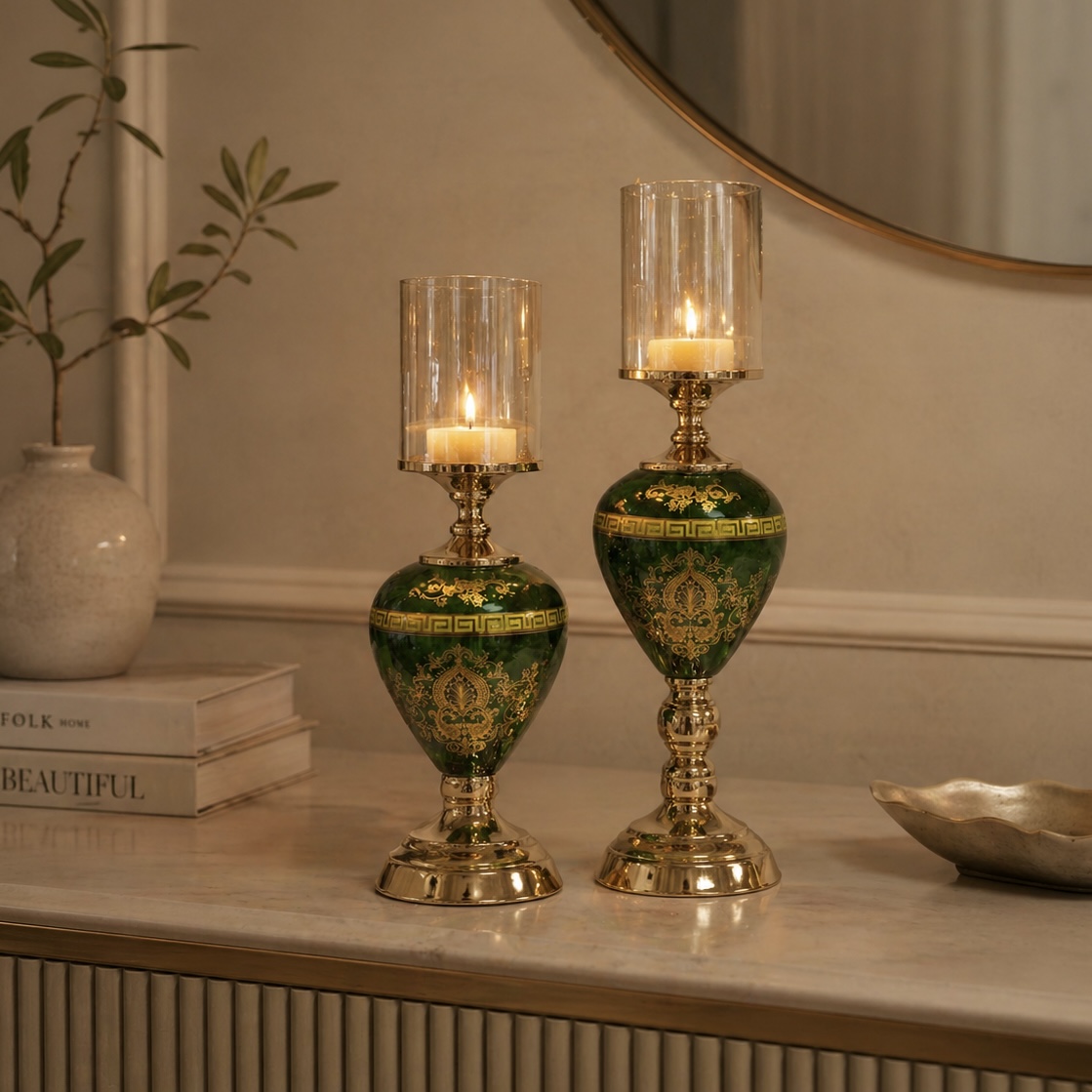 Candle Stand Glass (88102)