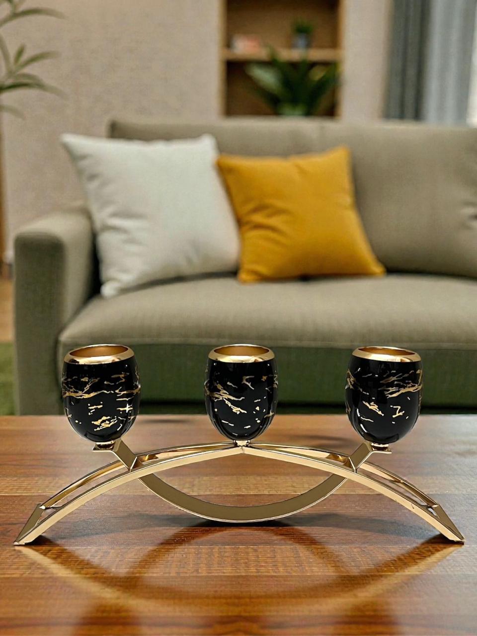 Candle Stand X (Black)