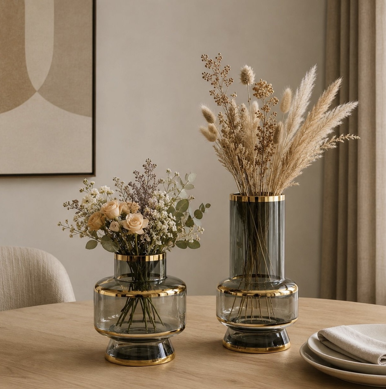 Glass Vase (9-5,6)