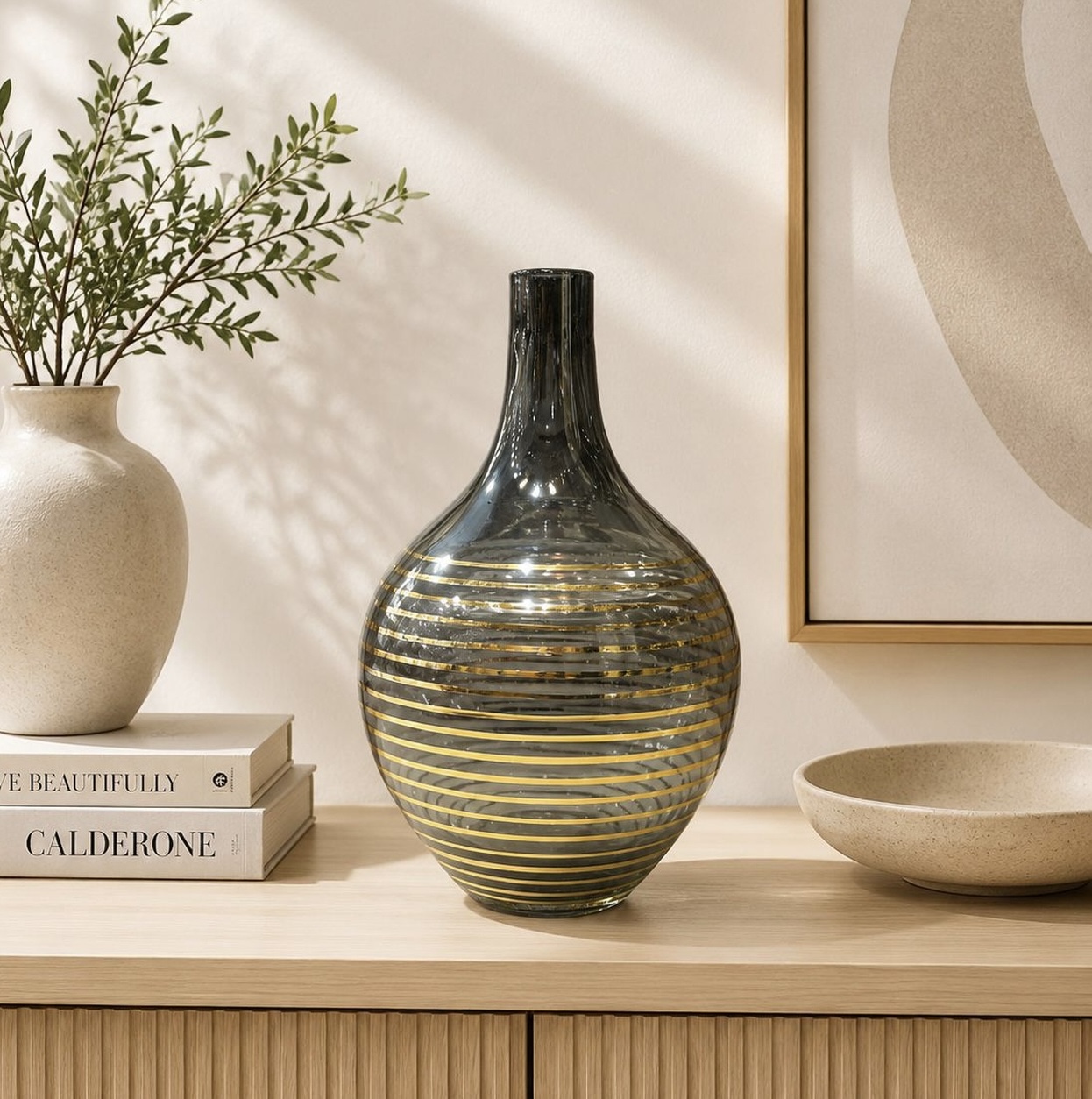 Glass Vase (9-7)