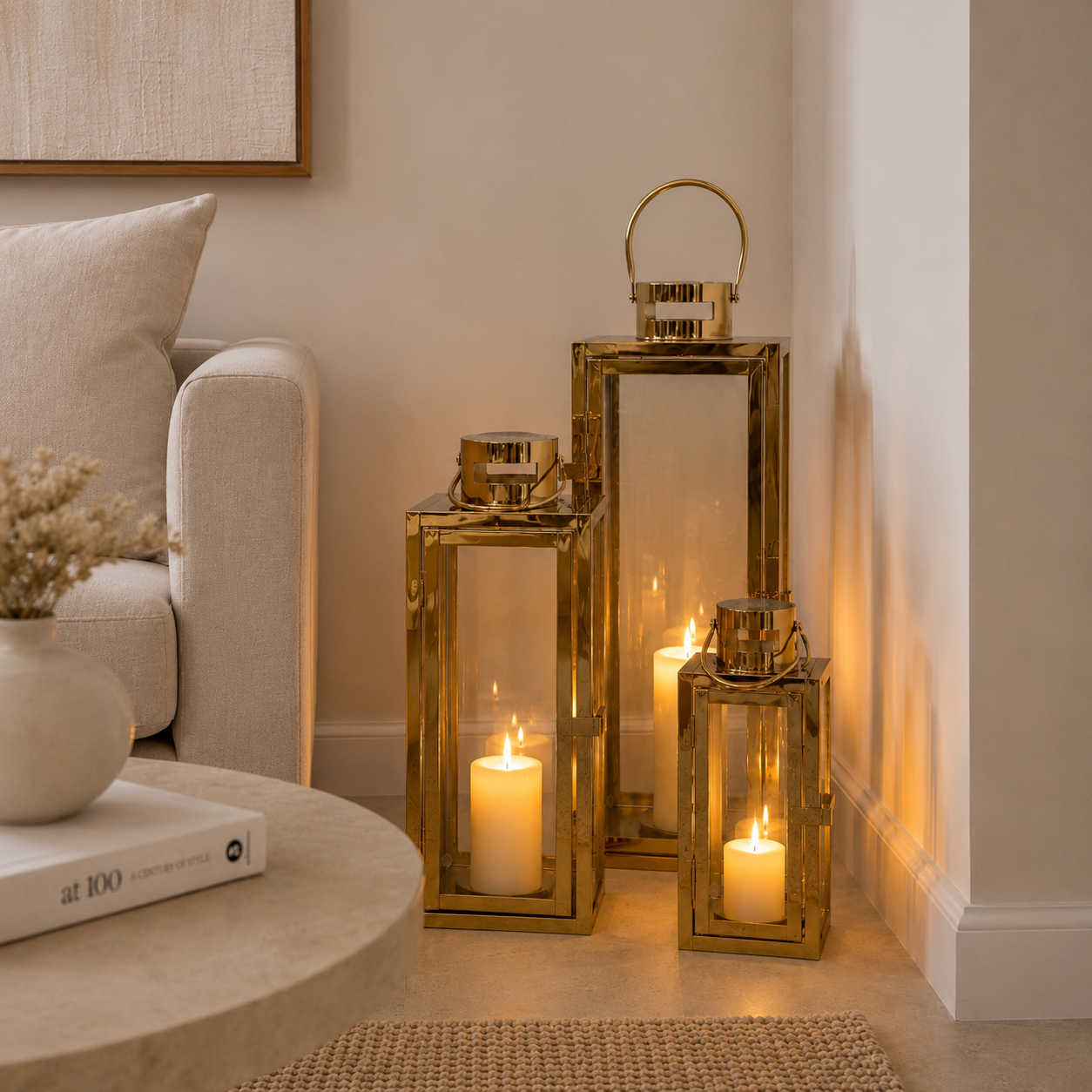 Lantern Set (Gold)