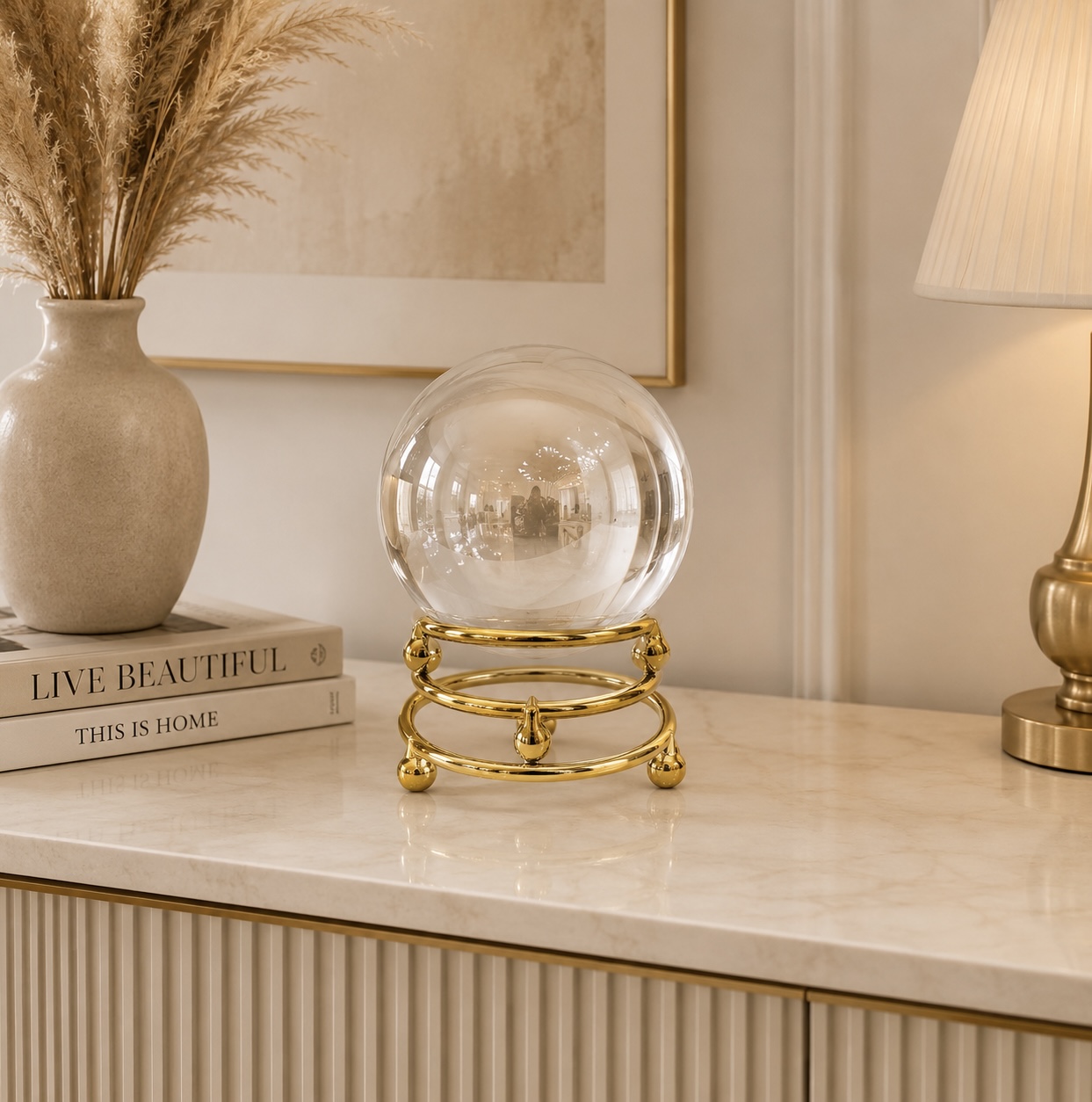 Metal/Crystal Decor