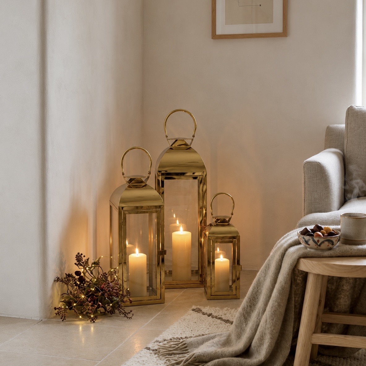 Lantern Set (Gold)