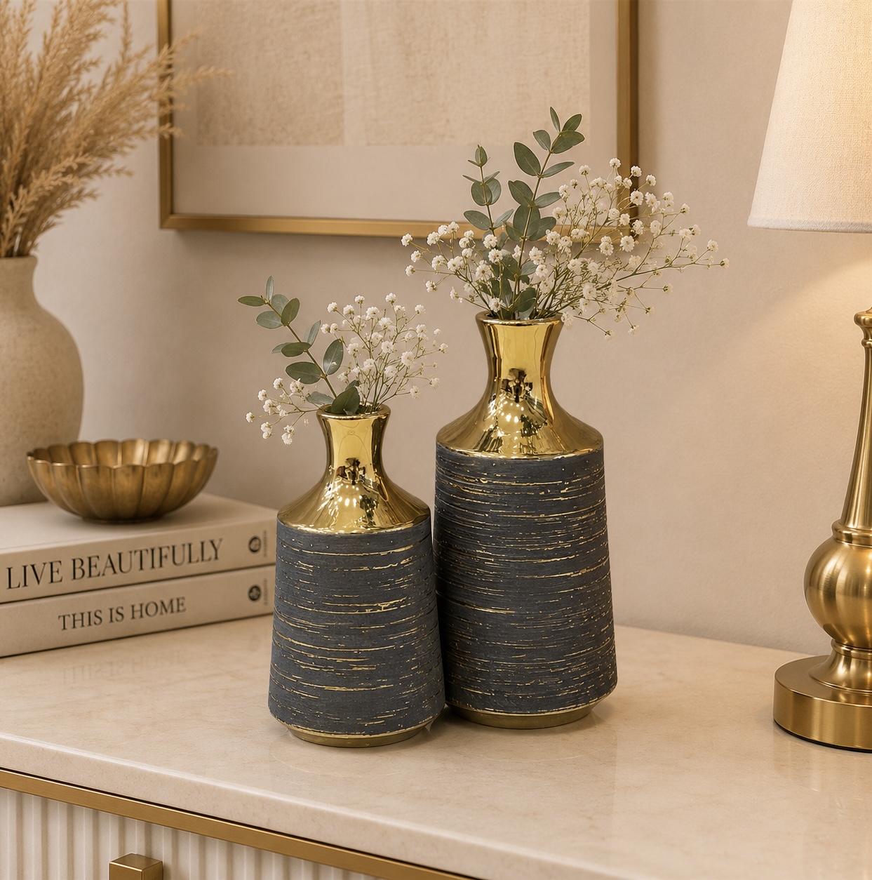 Ceramic Vase (15-1,2)