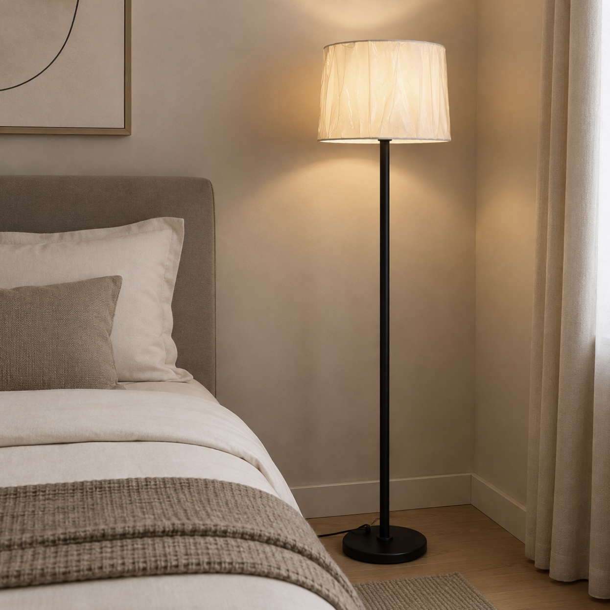 Metal Simple Floor Lamp