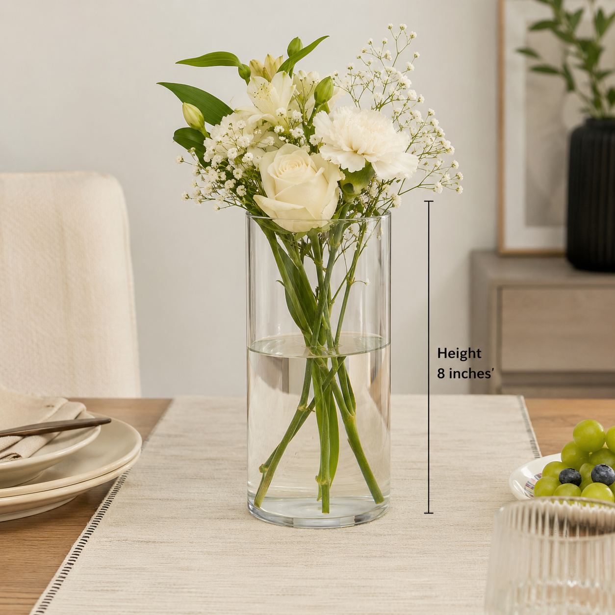 Cylinder Glass Vase