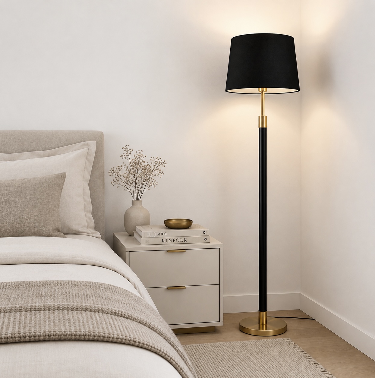 Metal Floor Lamp (B/G)